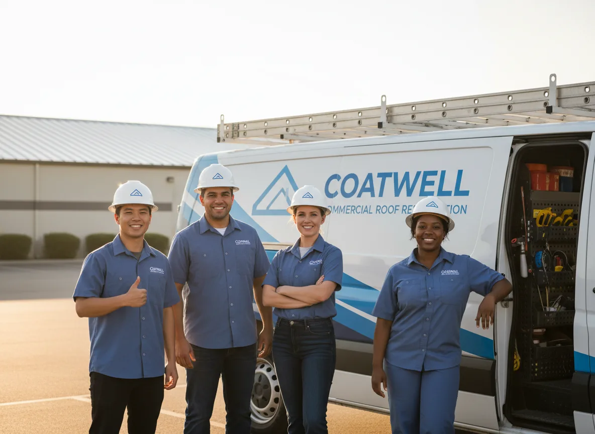 Commercial roof coating company in Lake Grove, NY